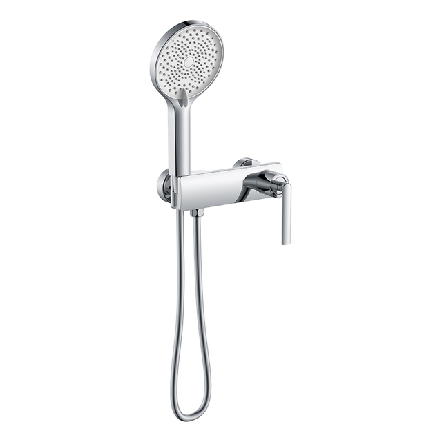 "Yeelim Single Handle Bathroom Brass Hand-held Shower Head Cold And Hot Water Mixing Valve "