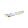 Yeelim Bathroom Brass Glass Bar Shelves