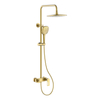 Bathroom Bathtub Hot And Cold Mixer Faucet with Hand Shower with Top Spray