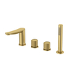 5-Hole Rim Mounted Bath Shower Mixer