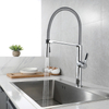 Yeelim Industrial Spring Loaded Kitchen Faucet With Flexible Hose For Kitchen Cleaning