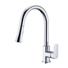 Chinese Brand Single-Handle Pull-Down Sprayer Kitchen Faucet Chrome Finished