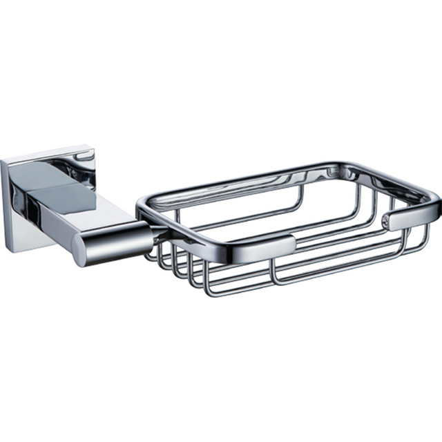 Chrome Bathroom Soap Basket